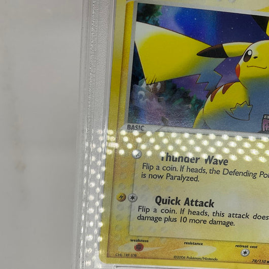 Pikachu Pokemon Holon Phantoms Reverse Holo #78 PSA 9