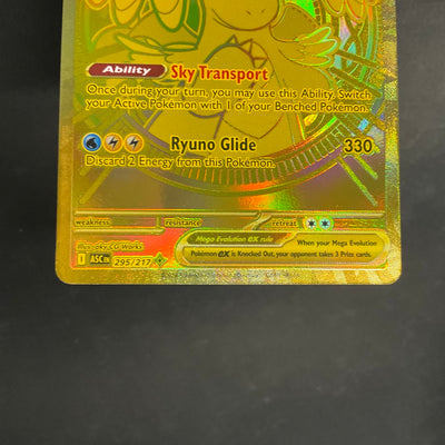 Mega Draonite ex Pokemon Ascended Heroes Mega Hyper Rare #295