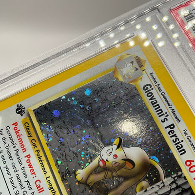 Giovanni's Persian Pokemon Gym Challenge Holo 1st Edition #8 PSA 9