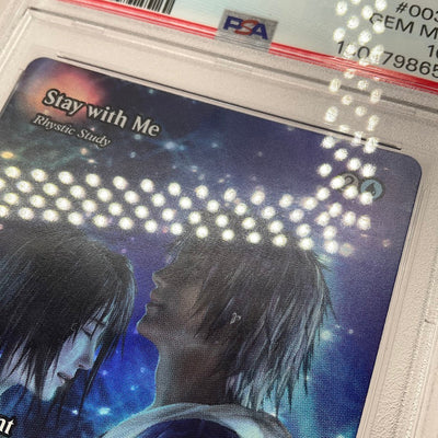 Stay With Me Magic the Gathering Final Fantasy Foil #0031 PSA 10
