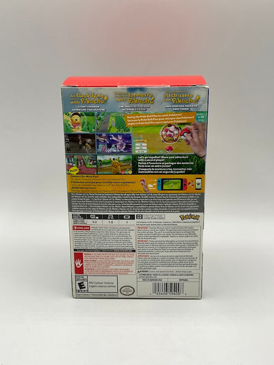 Pokemon Let's Go Pikachu [Poke Ball Plus Pack] Nintendo Switch Sealed