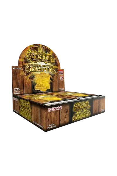 YU-GI-OH! - TCG Quarter Century Stampede Collection Booster Box Options