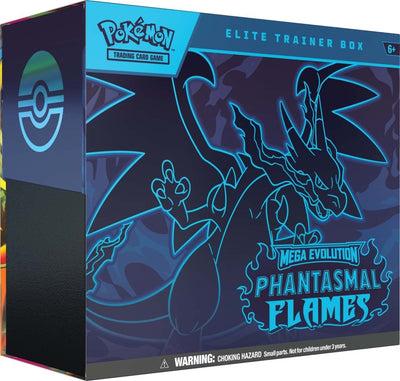 PREORDER Pokemon TCG Mega Evolutions 2 Phantasmal Flames Elite Trainer Box
