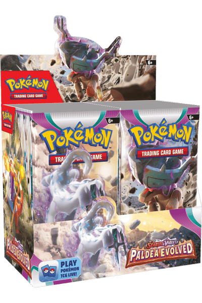Pokemon - TCG - Paldea Evolved Booster Box Options