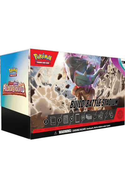 Pokemon - TCG - Paldea Evolved Build & Battle Stadium