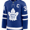 Auston Matthews Toronto Maple Leafs Fanatics Captain Patch Home Premium Jersey - Blue