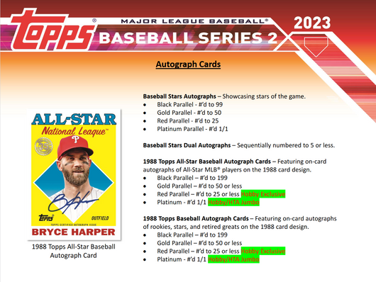 2023 Topps Series 2 Baseball Hobby 12 Box Case