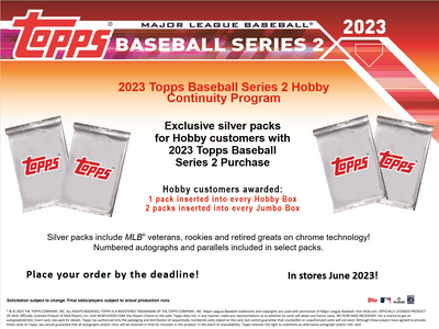 2023 Topps Series 2 Baseball Jumbo 6 Box Case