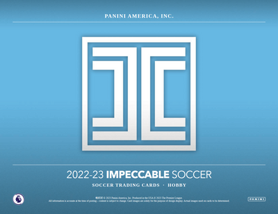 2022-23 Panini Impeccable Soccer Hobby Box