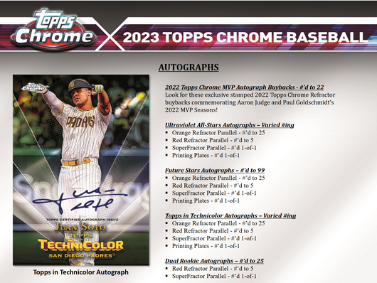 2023 Topps Chrome Baseball Jumbo HTA Box
