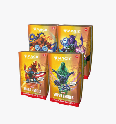 Magic: The Gathering - Marvel Super Heroes Commander COLLECTOR Set