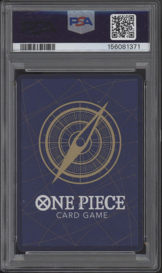 The Five Elders One Piece OP13 Special Alternate Art 3 PSA 10's, 2 PSA 9's Sequential Set of 5