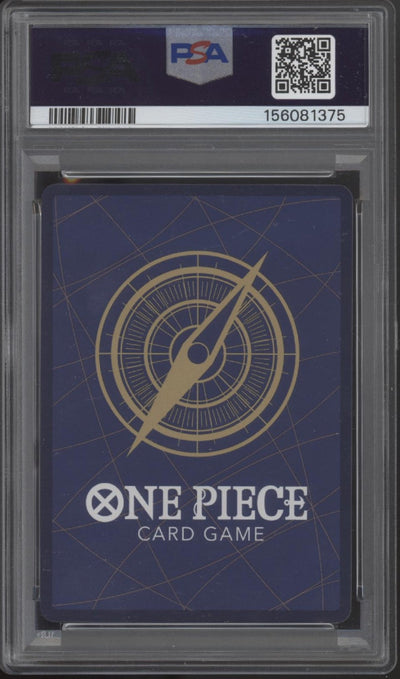 The Five Elders One Piece OP13 Special Alternate Art 3 PSA 10's, 2 PSA 9's Sequential Set of 5