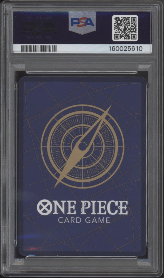 Shanks One Piece Card Game OP13 3rd Anniversary Gold #004 PSA 10