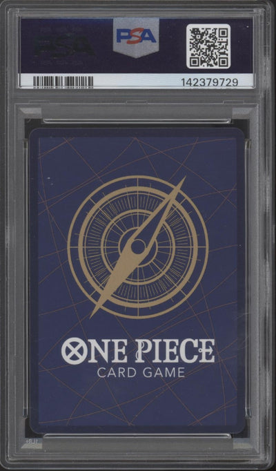 Monkey D Luffy One Piece Card Game OP13 Treasure Rare #058 PSA 10