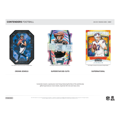 2023 Panini Contenders Football Hobby 12 Box Case