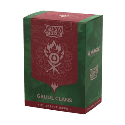 PREORDER Dragon Shield: Sleeves  Matte Dual Art  MTG Guildpact Series: Gruul Clans
