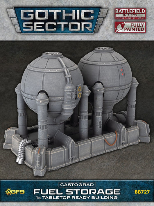 PREORDER Battlefield in a Box: Gothic Sector  Castograd Fuel Storage