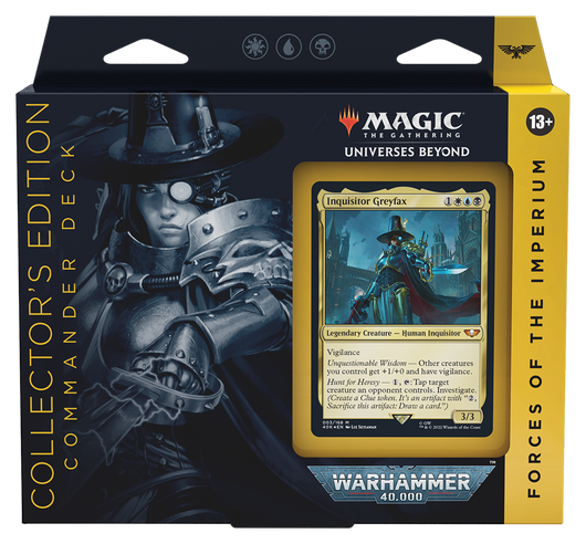 Universes Beyond: Warhammer 40,000 - Commander Deck (Forces of the Imperium - Collector's Edition)