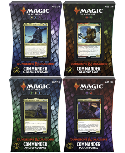 Dungeons & Dragons: Adventures in the Forgotten Realms - Commander Deck Display