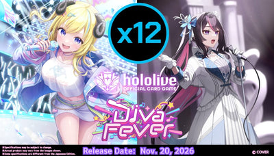 Hololive OCG: Diva Fever -  Booster Case [English Version] (Pre-Order)