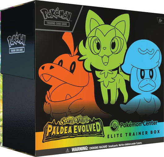 Pokémon - Paldea Evolved - Pokémon Center Elite Trainer Box