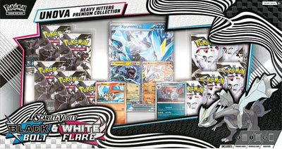 Pokemon: Scarlet & Violet Unova Heavy Hitters Premium Collection - Black Bolt & White Flare