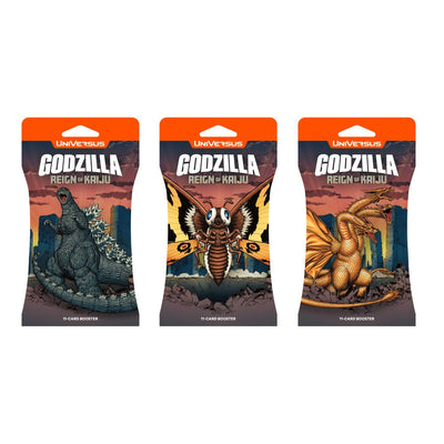 PREORDER UniVersus: Hanging Booster Inner Case  Godzilla: Reign of Kaiju