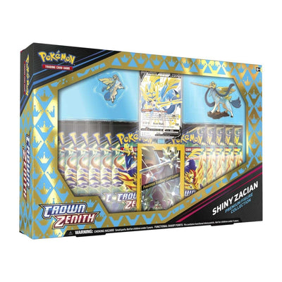 Pokemon: Sword & Shield Crown Zenith Shiny Zacian Premium Figure Collection