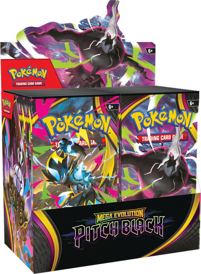 Pokemon Mega Evolution ME05: Pitch Black Booster Box (Pre-Order) (ETA July 17th, 2026)