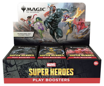 MTG Marvel Super Heroes Play Booster Box