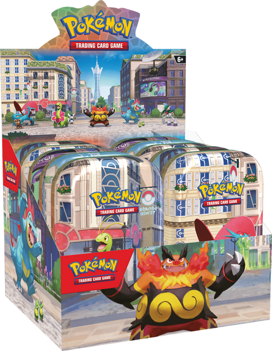 Pokemon Lumiose City Mini Tin Display (10 Tins Per Display)