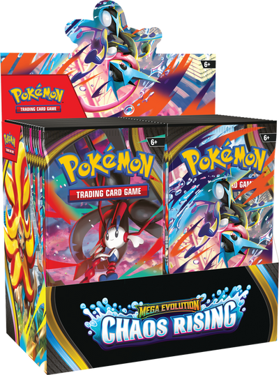 Pokemon Mega Evolution ME04: Chaos Rising Booster Box