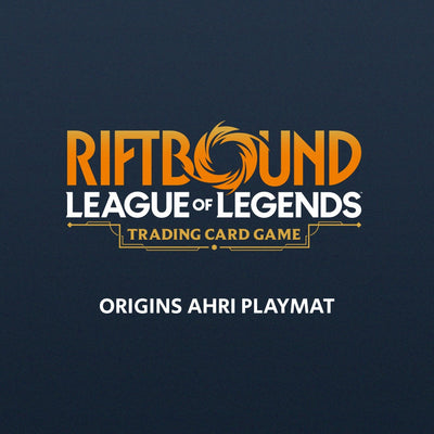 PREORDER Riftbound: League of Legends TCG ? Playmat ? Set One: Origins ? Ahri