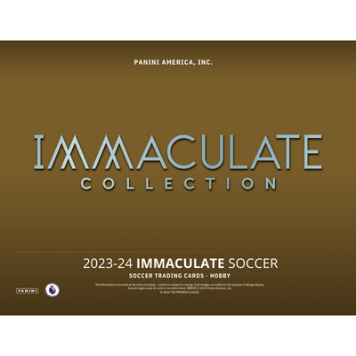 2024 Panini Immaculate Soccer Hobby 6 Box Case