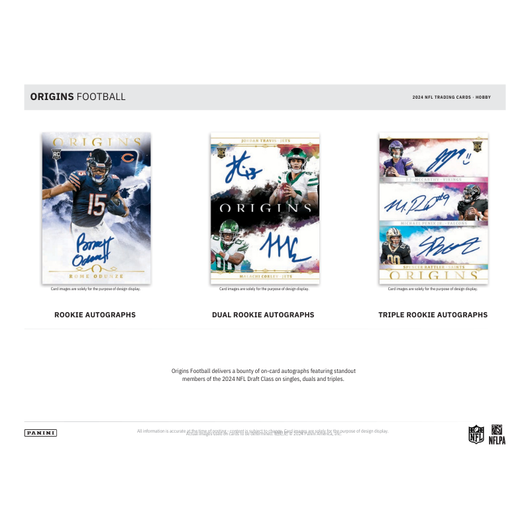 2024 Panini Origins Football Hobby 16 Box Case