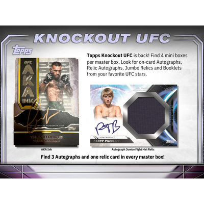2024 Topps UFC Knockout Hobby Box