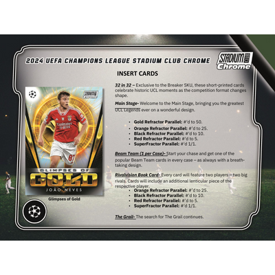 2023/24 Topps Stadium Club Chrome UEFA Soccer Breaker's Delight