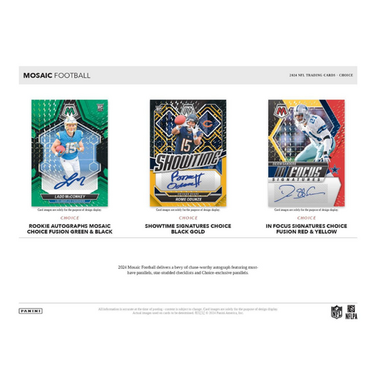 2024 Panini Mosaic Choice Football Box