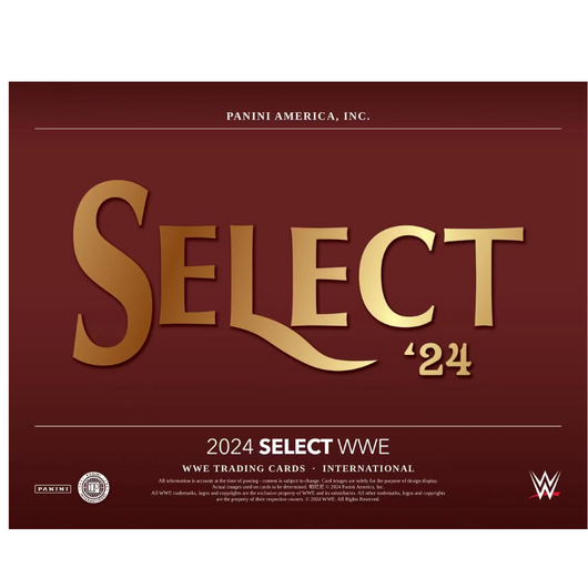 2024 Panini Select WWE Hobby International Box