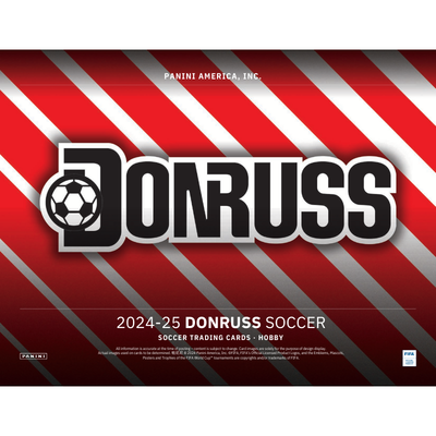 2024/25 Panini Donruss Soccer Hobby 12 Box Case