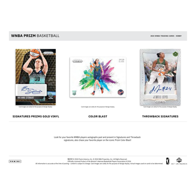 2024 Panini Prizm WNBA Basketball Hobby 12 Box Case