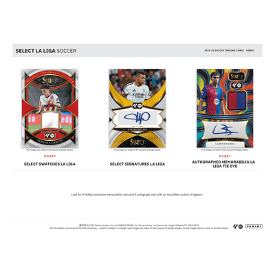 2024/25 Panini Select La Liga Soccer Hobby Box