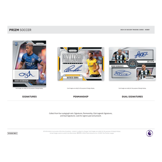 2024/25 Panini Prizm EPL Soccer Hobby 12 Box Case