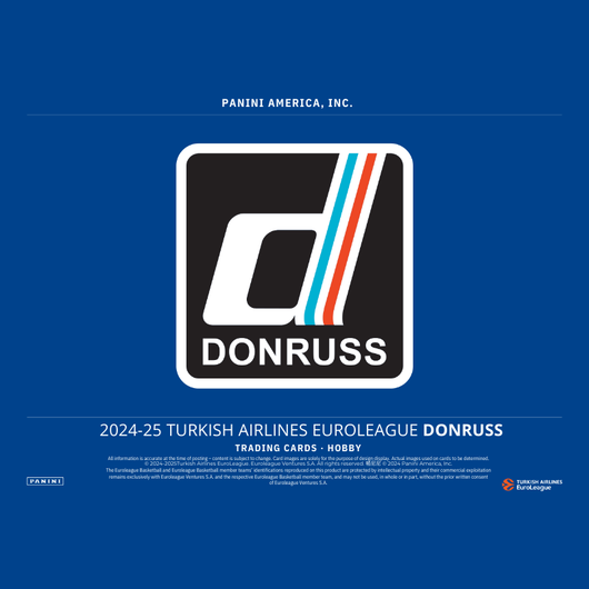 2024/25 Panini Donruss Euroleague Basketball Hobby 12 Box Case