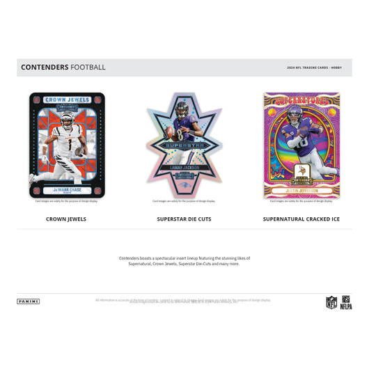 2024 Panini Contenders Football Hobby 12 Box Case