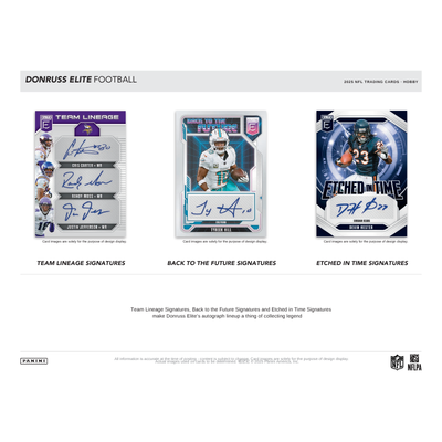 2025 Panini Donruss Elite Football Hobby Box