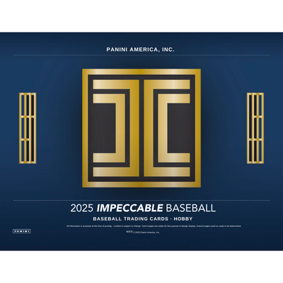 2025 Panini Impeccable Baseball Hobby Box