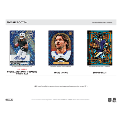 2025 Panini Mosaic Football No Huddle Box