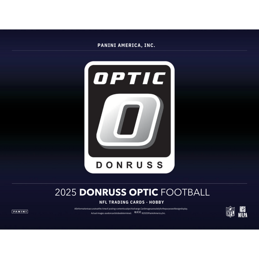 2025 Panini Donruss Optic Football Hobby 12 Box Case